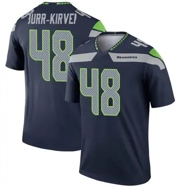 Men's Nike Seattle Seahawks Ben Burr-Kirven Jersey - Navy Legend