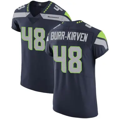 Men's Nike Seattle Seahawks Ben Burr-Kirven Team Color Vapor Untouchable Jersey - Navy Elite