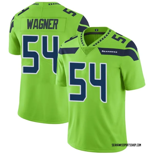 Men's Nike Seattle Seahawks Bobby Wagner Color Rush Neon