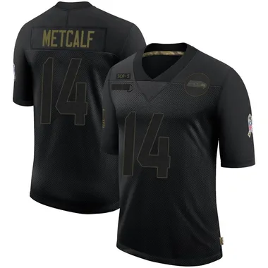 white dk metcalf jersey