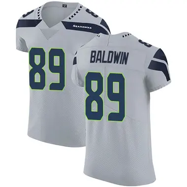 Men's Nike Seattle Seahawks Doug Baldwin Alternate Vapor Untouchable Jersey - Gray Elite