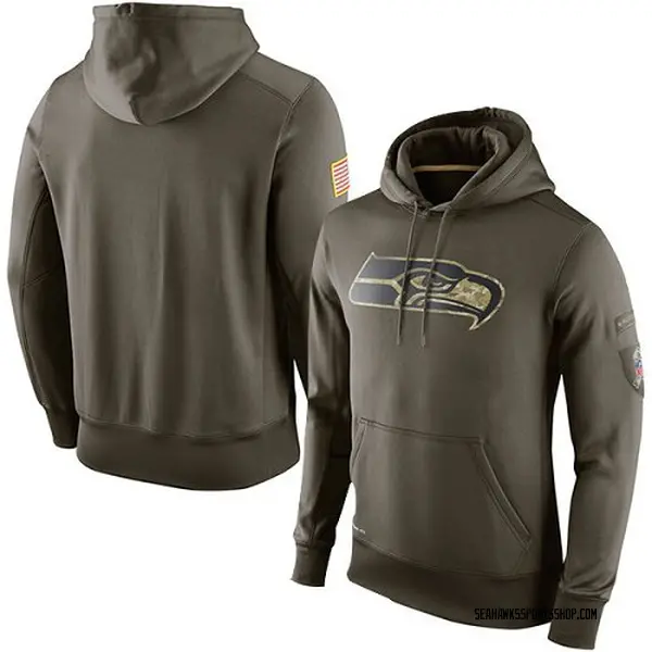 seattle seahawks salute to service hoodie