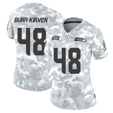 Women's Nike Seattle Seahawks Ben Burr-Kirven 2024 Salute to Service Jersey - Arctic Camo Limited
