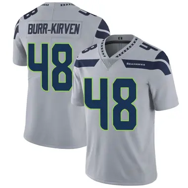 Youth Nike Seattle Seahawks Ben Burr-Kirven Alternate Vapor Untouchable Jersey - Gray Limited