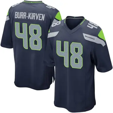 Youth Nike Seattle Seahawks Ben Burr-Kirven Team Color Jersey - Navy Game