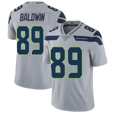 Youth Nike Seattle Seahawks Doug Baldwin Alternate Vapor Untouchable Jersey - Gray Limited